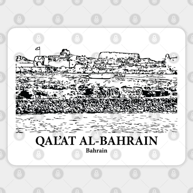 Qal’at al-Bahrain - Bahrain Sticker by Lakeric